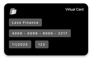 Laso Finance International Card logo