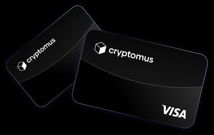 Cryptomus Virtual Crypto Card logo