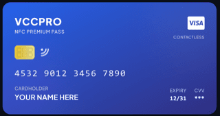 Virtual Visa Card By VCCPRO Unlimited Virtual Card logo