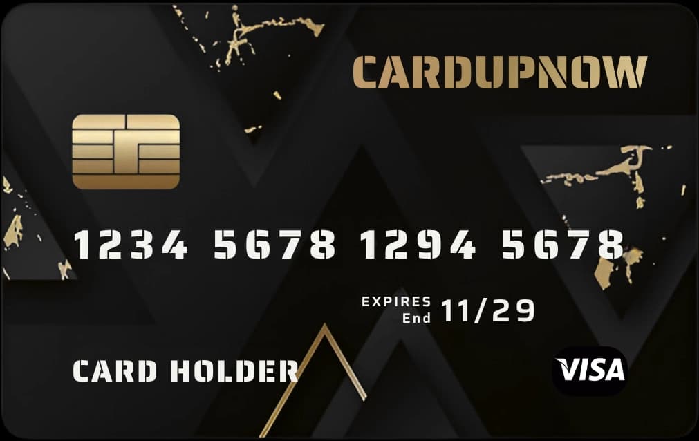 CardUpNow Standard Virtual Visa / Mastercard logo
